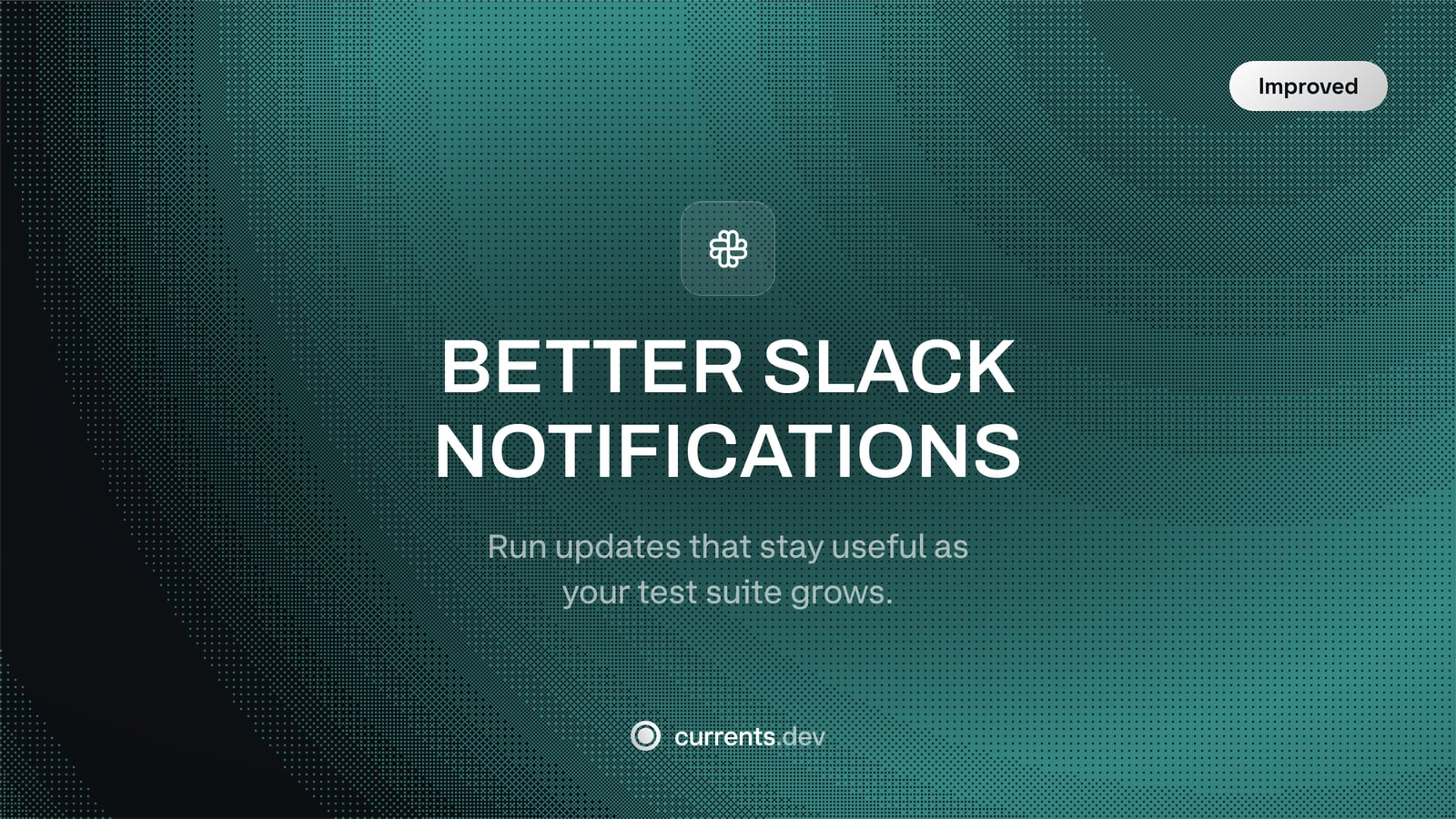 Better Slack notifications for CI test runs