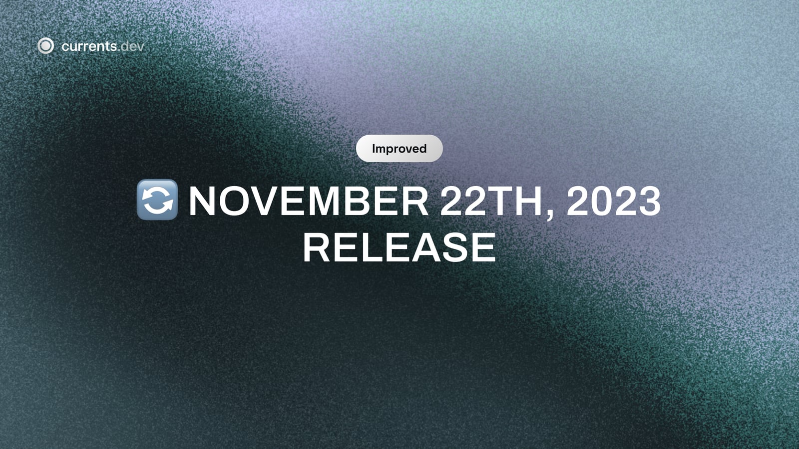 🔄 November 22th, 2023 Release