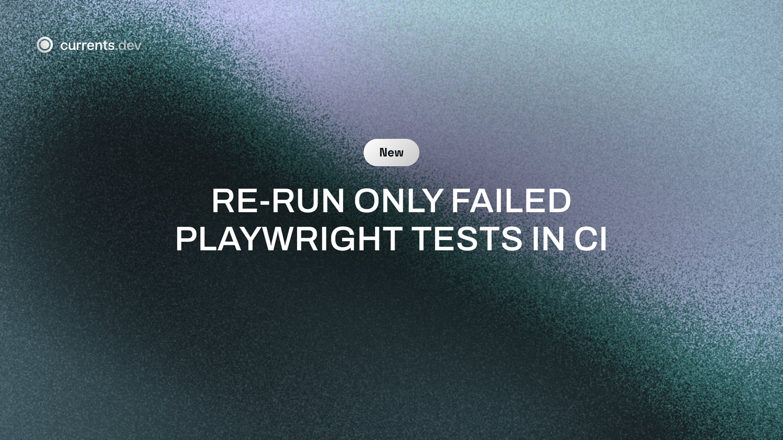 Re-run only failed Playwright tests in CI