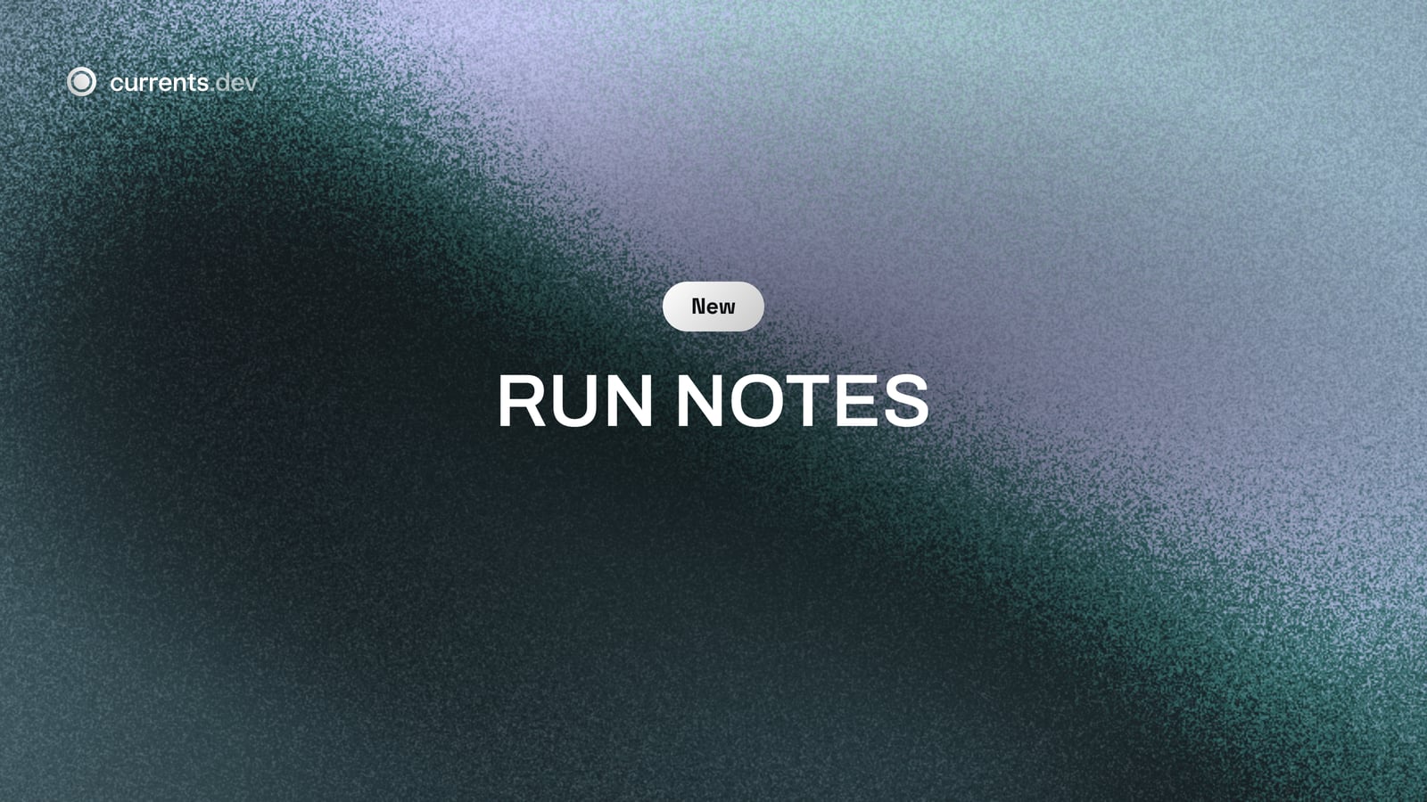 Run Notes