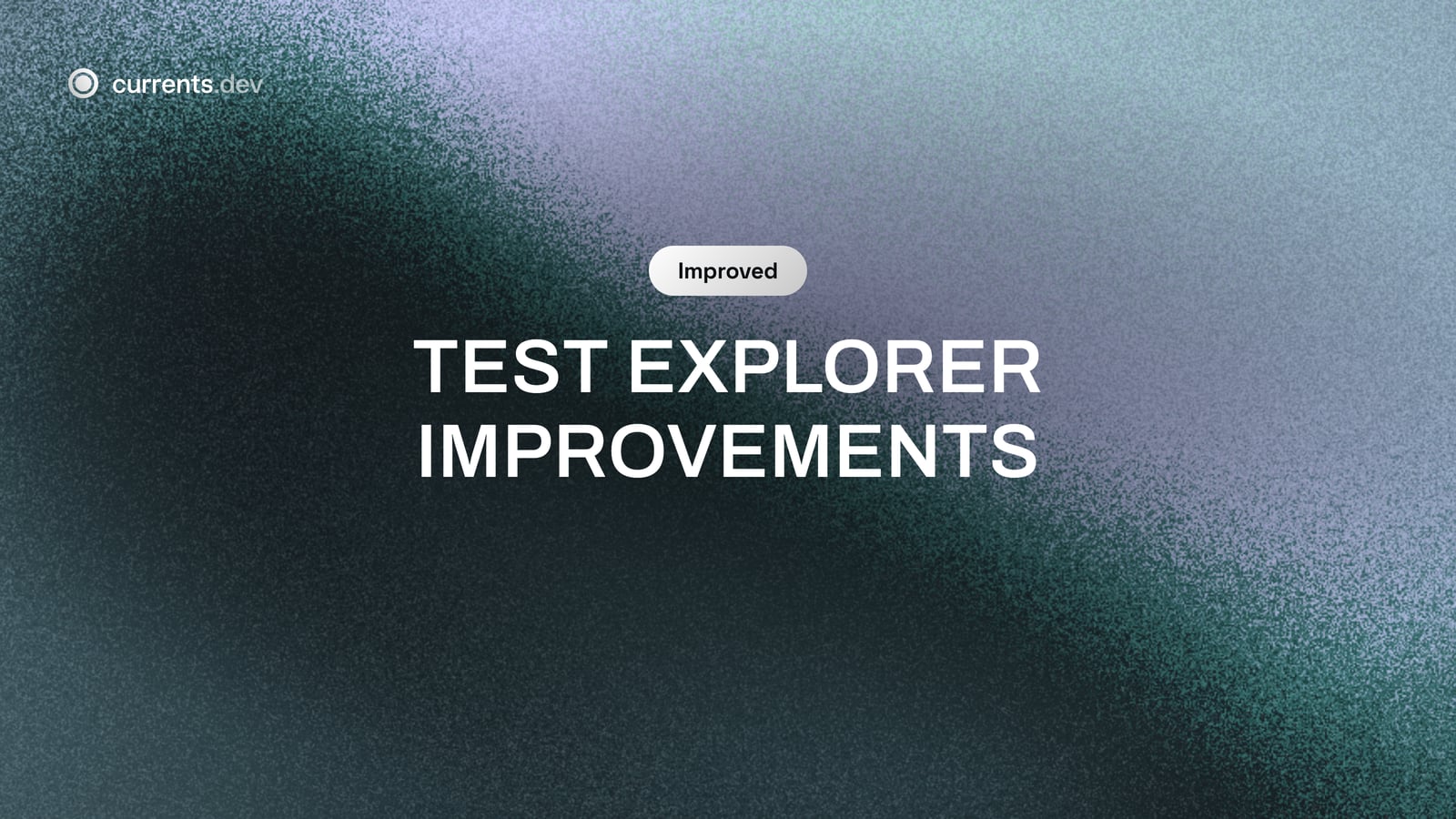Test Explorer Improvements